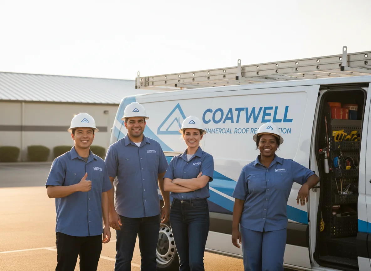 Commercial roof coating company in Tiger, GA